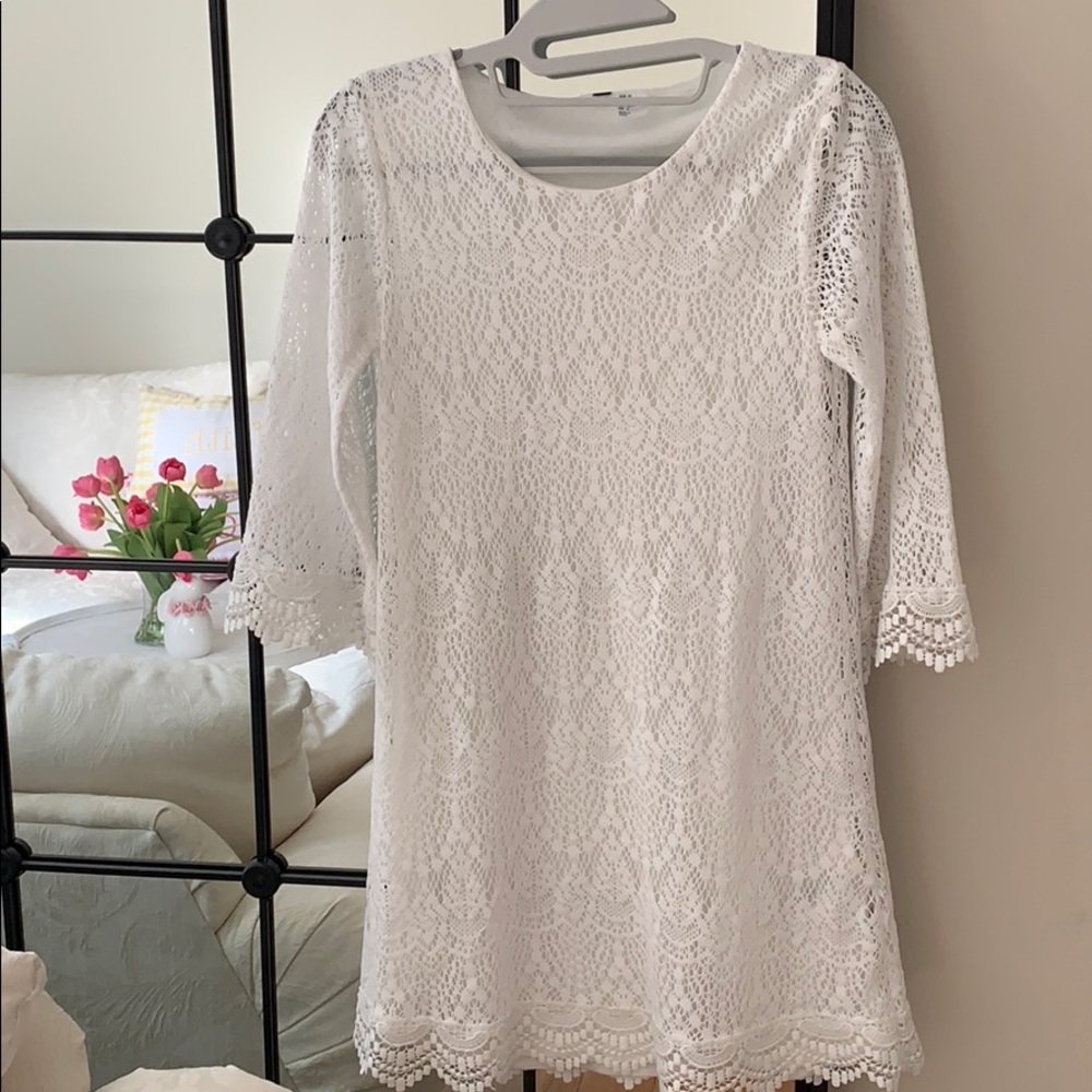 🌸SWEET LITTLE WHITE DRESS 🌸